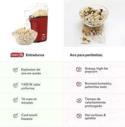 Máquina de Palomitas Saludables